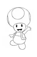 Super mario kleurplaat 13